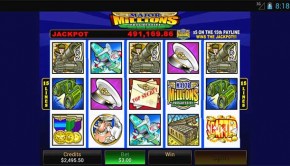 Major Millions Progressive Slots Screenshot Featured