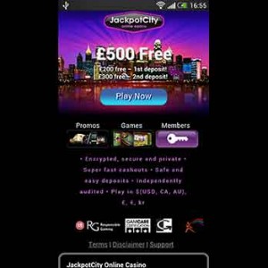 JackpotCity Mobile Casino Landing Page Screenshot Featured