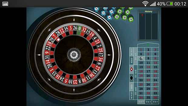 32Red Mobile Casino Roulette 2 Screenshot