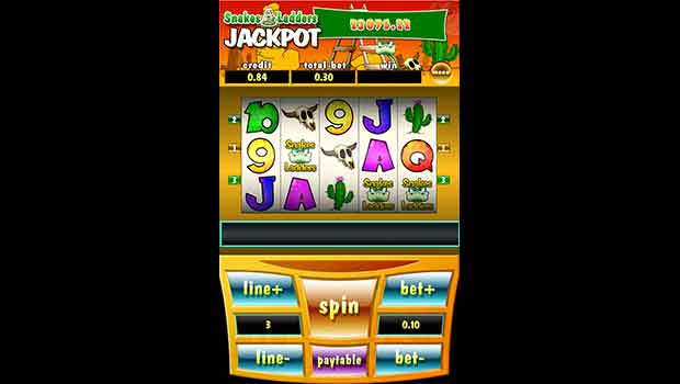 mFortune Mobile Casino Snakes And Ladders Slots Screenshot
