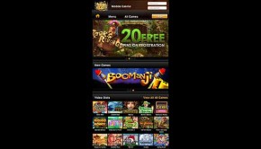 VideoSlots Mobile Casino Screenshot